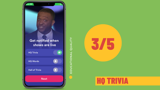 HQ Trivia - Educational Value